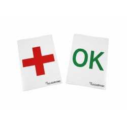 Aimant SOS et OK pour Rallye