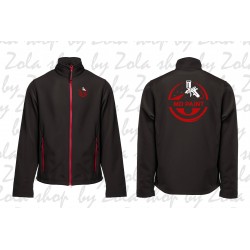 Softshell noir et rouge MD...
