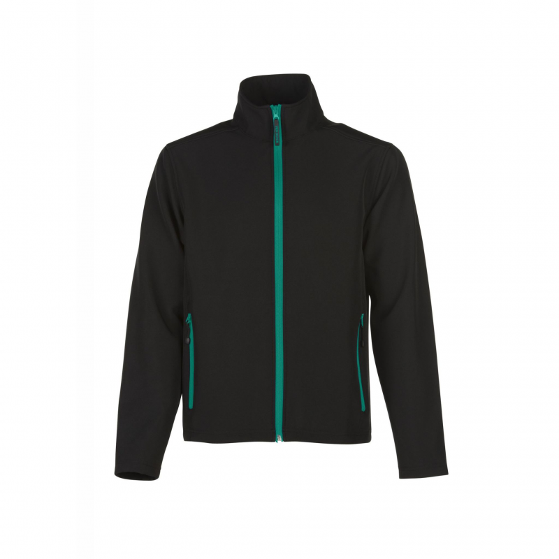 softshell noir et vert